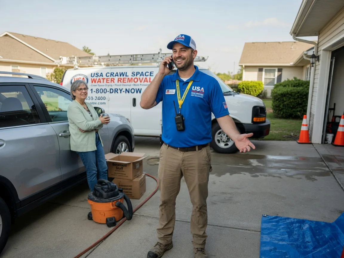 Crawl Space Water Removal Midland, NC FAQs